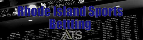 Rhode Island Sports Betting: Best Rhode Island Sportsbooks.